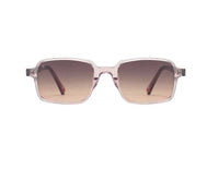 Nude trans/Brown glass