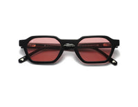 Noir/Verre orange