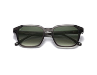 Gris trans/Verre vert