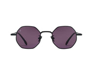 BLACK/PURPLE GLASS