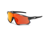 Grey/Orange glass