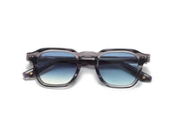 Translucent gray/Blue glass