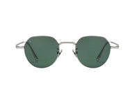 SILVER/GREEN GLASS