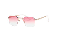 Rose gold/Pink glass